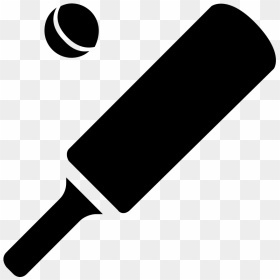 Cricket Bat Icon Png , Png Download - Cricket Sport Icon Png, Transparent Png - cricket batting logo png