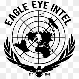 Eagle Eye Intelligence - Economic And Social Council Logo, HD Png Download - eagle logo design black and white png