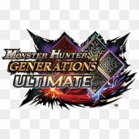 Monster Hunter Generations Ultimate - Monster Hunter Generations Logo, HD Png Download - monster hunter png