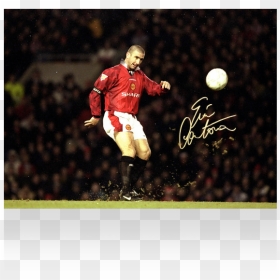 David Beckham Signed Mounted Photo Display Manchester - Eric Cantona, HD Png Download - odell beckham jr png