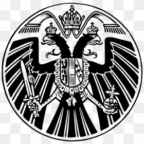 Austrian Eagle Emblem Vector - Austrian Empire Eagle Symbol, HD Png Download - eagle logo design black and white png