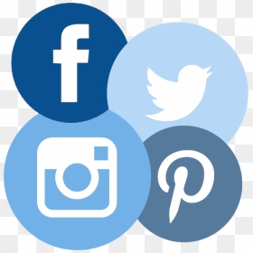 Social Media Circle Icons - Circle Social Network Icon, HD Png Download - social icon png transparent