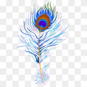 Feather Watercolor Painting Peafowl Clip Art - Painting Watercolor Peacock Feather Tattoo, HD Png Download - single peacock feathers png