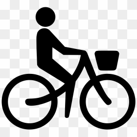 Cyclist Symbol Png Clipart , Png Download - Cycliste Icon Png, Transparent Png - cyclist png
