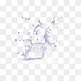 Water Splash Png Download - 溅 水, Transparent Png - white water splash png