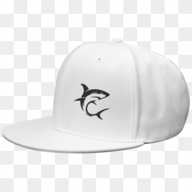 White Shark Snapback Cap White- - Baseball Cap, HD Png Download - snapback png