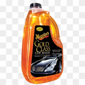 Meguiar"s® Gold Class™ Car Wash Shampoo & Conditioner, - Meguiars Shampoo Gold Class, HD Png Download - car wash png