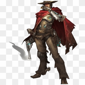 Overwatch Mccree, HD Png Download - overwatch reaper png