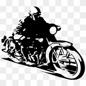 Motorbike, Moto, Motorcycle - Vintage Motorcycle Clipart Png, Transparent Png - motorbike icon png