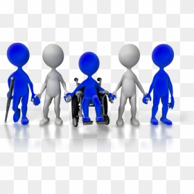 Disability Insurance Stick Figure Hand U - 3rd December World Disabled Day, HD Png Download - help png