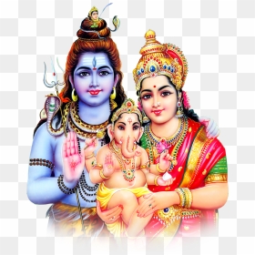 Hindu God Png Hd Transparent Hindu God Hd Images - Shiva Parvathi Images Png, Png Download - hindu god png