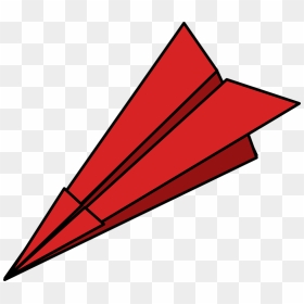 Paper Aeroplane Clipart , Png Download - Paper Airplane Clipart, Transparent Png - aeroplane clipart png