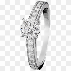 Beloved White Gold F Vvs1 2, 0,20 Carat - Solitaire Boucheron, HD Png Download - jewellery models png