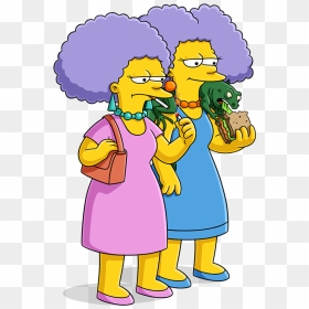 The Simpsons Movie Clipart Homer Simpson - Selma Y Patty Simpson, HD Png Download - homer simpson png