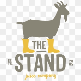 Lazy Bastard Png Logo, Hd Png Download - Stand Juice Company, Transparent Png - indian goat png