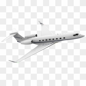 Air Plane Clipart - Private Jet White Background, HD Png Download - aeroplane clipart png