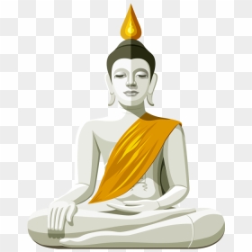 God Buddha Png Image Free Download Searchpng - วัด พระ แก้ว การ์ตูน, Transparent Png - hindu god png