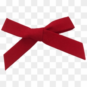 Red Hair Bow Png - Ribbon, Transparent Png - hair bow png