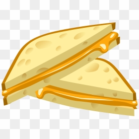 Grilled Cheese Transparent & Png Clipart Free Download - Grilled Cheese Sandwich Clipart, Png Download - veg sandwich png