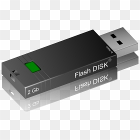 Flash Drive Clip Art, HD Png Download - pen drive png