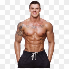 Muscle Body Png - Six Pack Guy Png, Transparent Png - body png