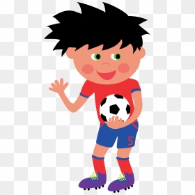 Animated Pictures Of Common Nouns, HD Png Download - football player clipart png