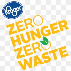 Zero Hunger - Kroger Zero Hunger Zero Waste, HD Png Download - kroger logo png