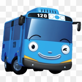 Tayo The Little Bus Winking - Tayo The Little Bus Png, Transparent Png - bus png images