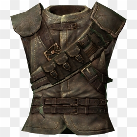 Armor Leather - Blackguard Armor Skyrim, HD Png Download - armor png
