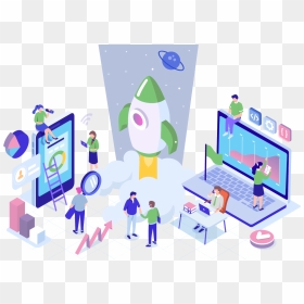 Background Startup, HD Png Download - web designing icon png