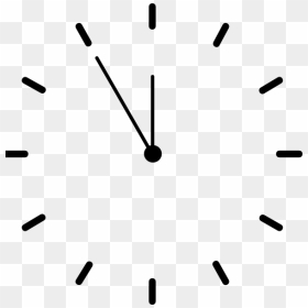 Clip Art At Clker - Analogue Clock Without Numbers, HD Png Download - wall watch png