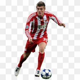 Football Player Group Clipart Black And White - Kroos Fc Bayern Png, Transparent Png - football player clipart png
