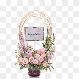 Garden Roses, HD Png Download - flower stand png