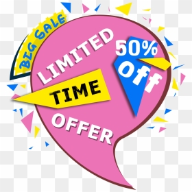 Colorful Limited Time Offer Png Image, Transparent Png - limited offer png