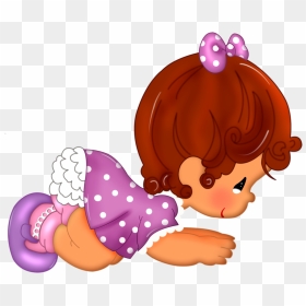 Cartoon Baby Png - Baby Girl Clipart, Transparent Png - baby png images