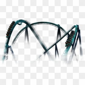 Rollercoaster Clipart Transparent Background - Transparent Background Roller Coaster Png, Png Download - roller coaster png