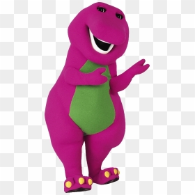 Barney Mascot Standing - Barney The Dinosaurs, HD Png Download - barney png