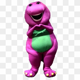 Barney The Dinosaur His Heart Feel Super Happy - Barney Happy Purple Dinosaur, HD Png Download - barney png