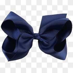 Grosgrain Ribbon Hair Bow Extra Large - Buckle, HD Png Download - hair bow png