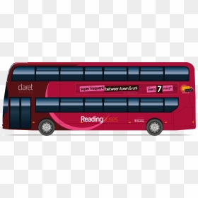 Vector Double-decker Bus Png Clipart - Double Decker Bus Vector Free, Transparent Png - bus png images