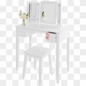 Charlotte Dressing Table & Stool Set - Sofa Tables, HD Png Download - dressing table png