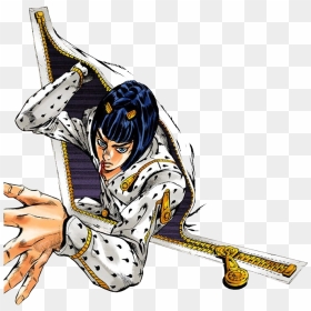 Jjba Jojo Brunobucciarati Anime Zipper Stand Ventoaureo - Bruno