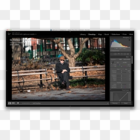 Step 1 Take The Raw Image And Import To Lightroom - Edit Cinematic Photos In Lightroom, HD Png Download - widescreen png