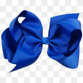 Blue Hair Bow Png - Bow, Transparent Png - hair bow png