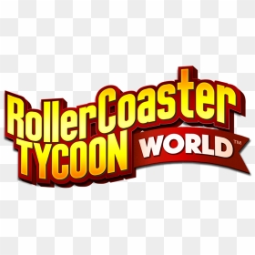 Rollercoaster Tycoon World Logo, HD Png Download - roller coaster png