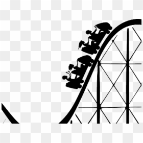 Ride Clipart Roller Coaster - Transparent Background Roller Coaster Clipart, HD Png Download - roller coaster png