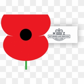 Nz Rsa Poppy , Png Download - Anzac Poppy Clipart, Transparent Png - poppy png