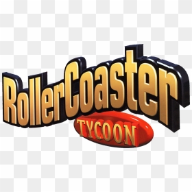 Rollercoaster Tycoon Deluxe Logo, HD Png Download - roller coaster png