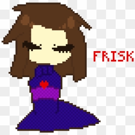 Undertale Pixel Frisk , Png Download - Portable Network Graphics, Transparent Png - frisk png