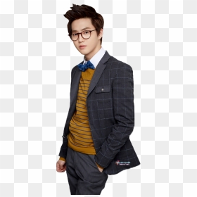 Thumb Image - Exo Suho Png, Transparent Png - coat and tie png